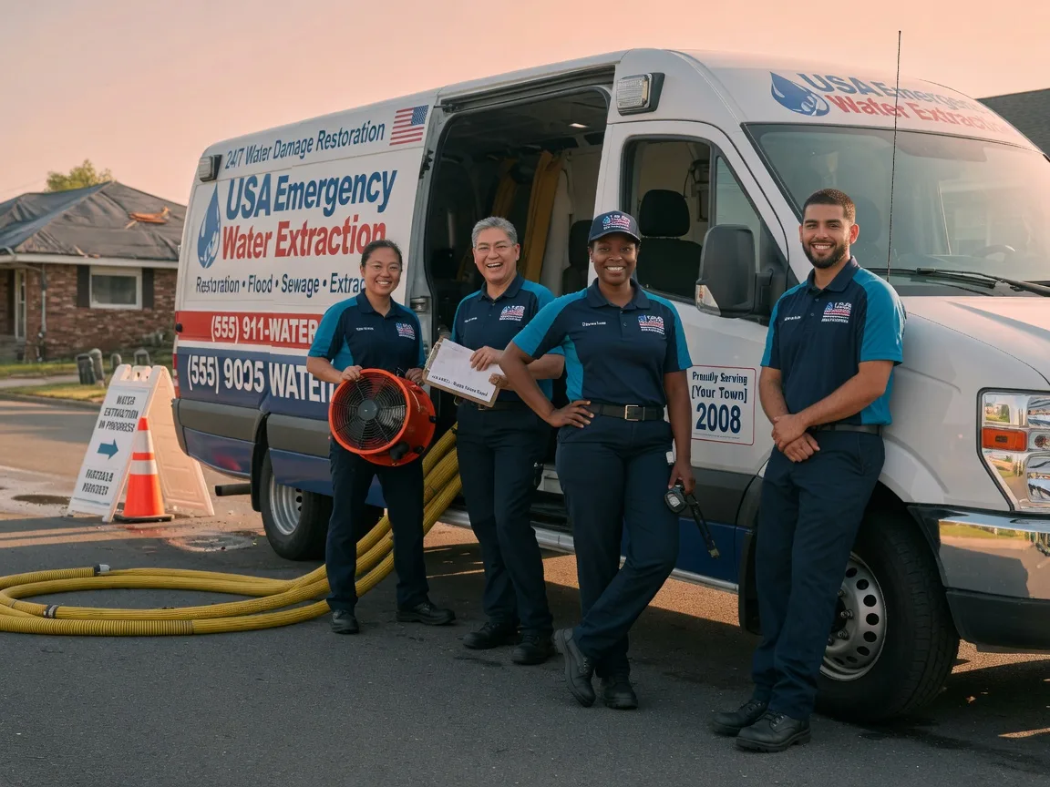 Emergency Water Removal company in Hillister, TX